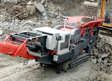 Crawler-type Mobile Jaw Crusher