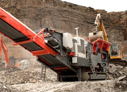 Crawler-type Mobile Jaw Crusher