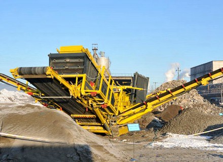 Mobile Screening Plant