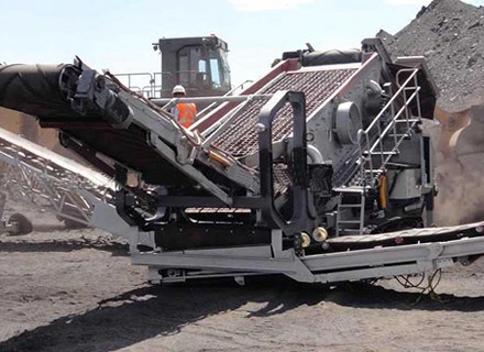 Mobile Screening Plant