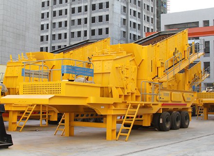 Secondary Wheel Mobile Impact Crusher