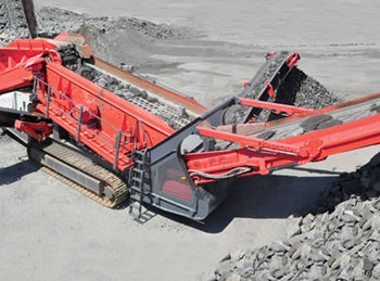 Crawler Mobile Screening Plant